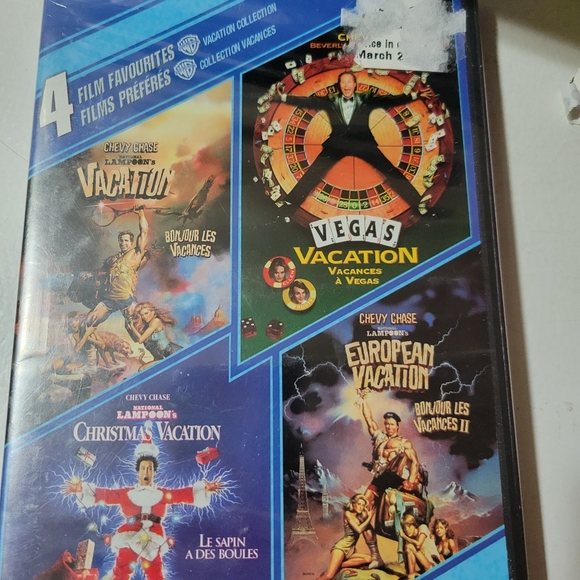 Chevy Chase 4 Pack DVDs new - Picture 1 of 2